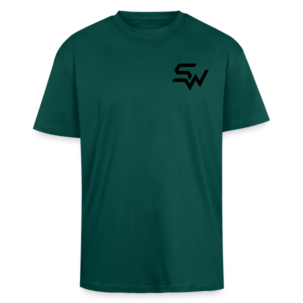 Oversized Heavyweight Unisex T-Shirt - hunter Green