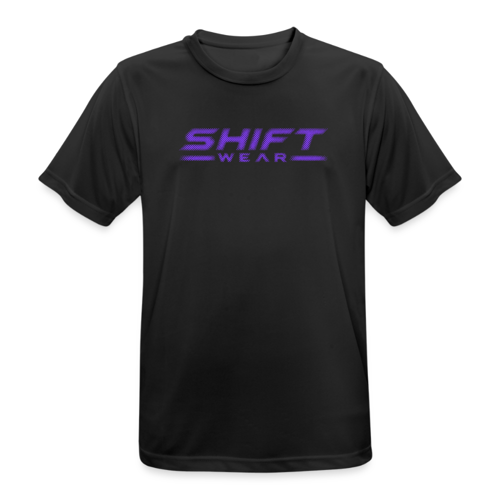 Männer T-Shirt atmungsaktiv - Schwarz