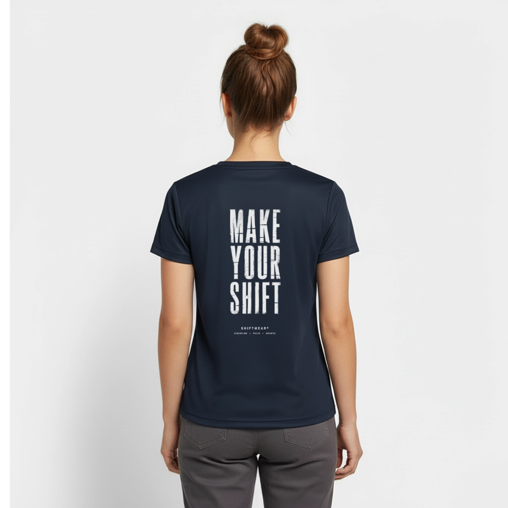 SHIFT Active Tee - Dunkelnavy