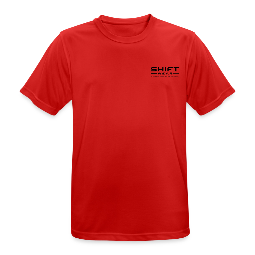 Männer T-Shirt atmungsaktiv - Rot