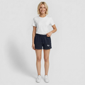 Frauen Premium Organic Sweatshorts - Navy