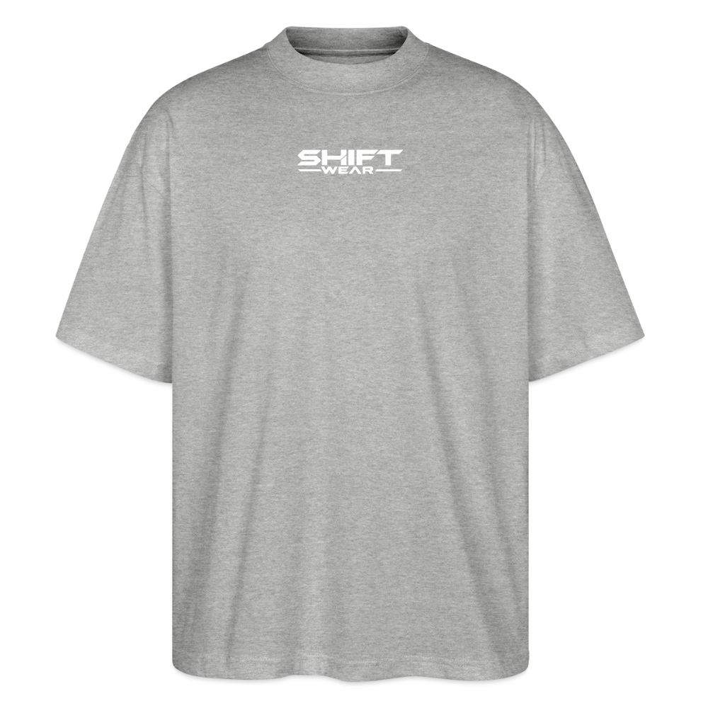 SHIFT Oversized Tee - Grau meliert