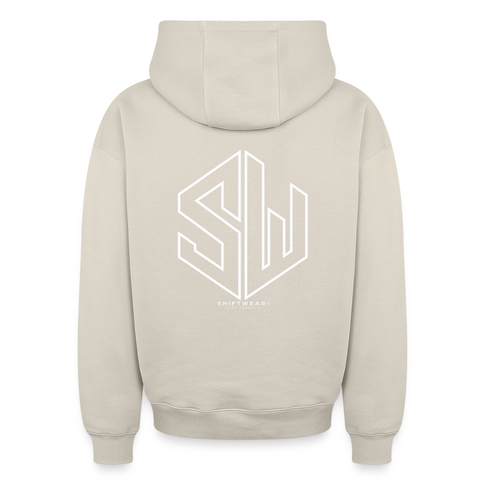 SHIFT Oversized Heavyweight Hoodie - Beige