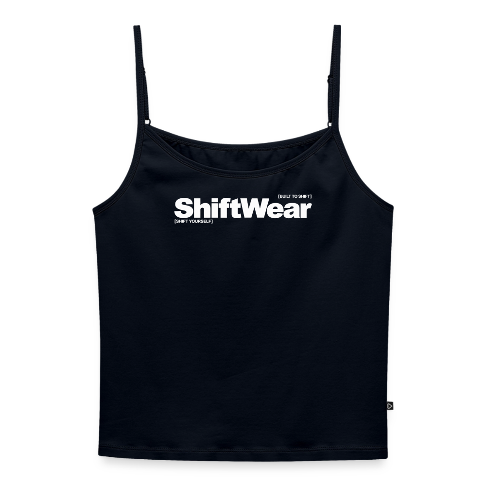 SHIFT Top mit Spaghettiträgern - Navy