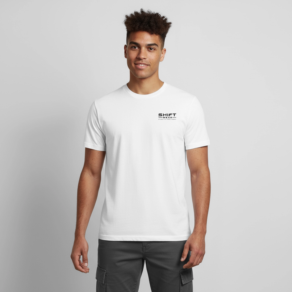 Männer T-Shirt atmungsaktiv - Weiß