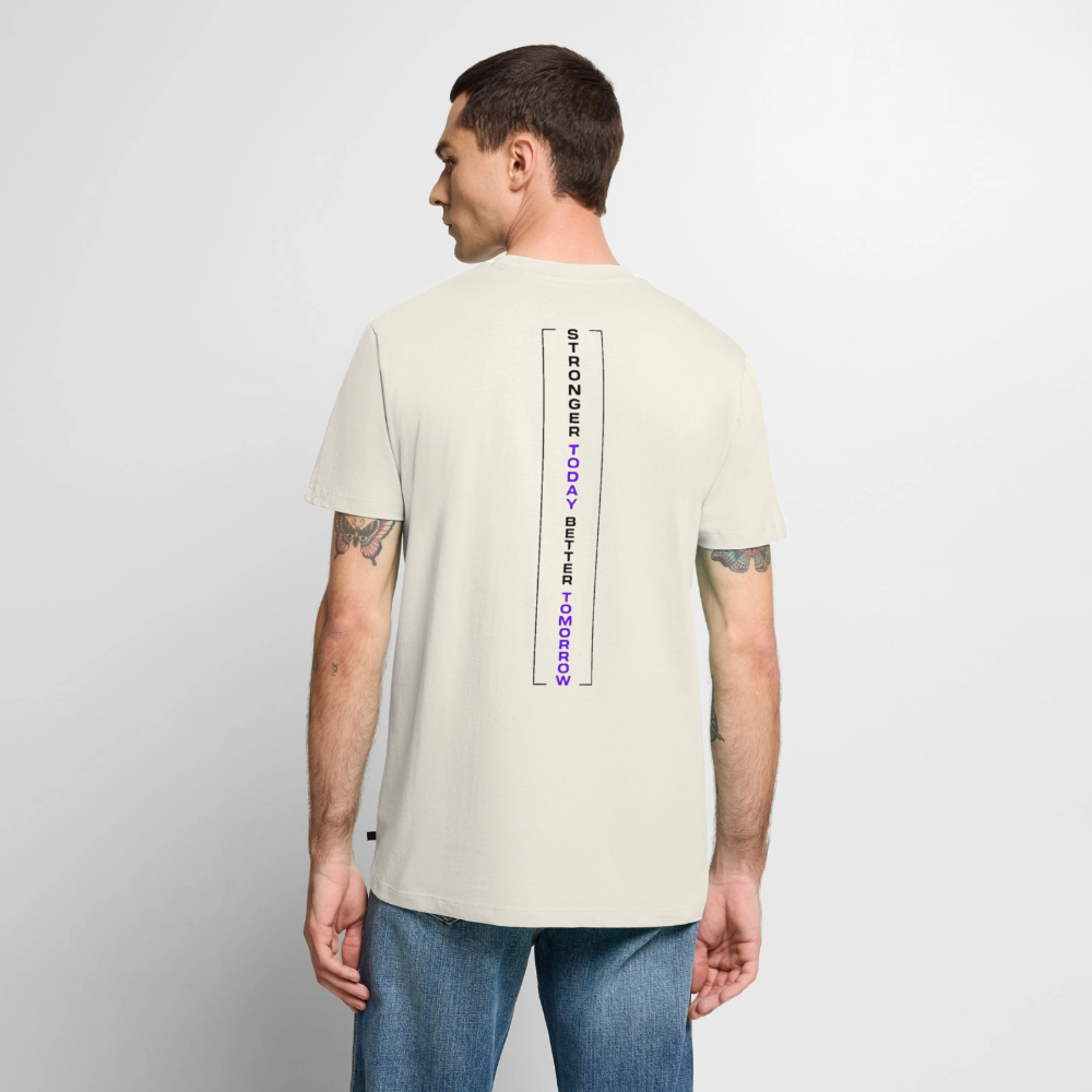 Männer Premium T-Shirt - Naturweiß