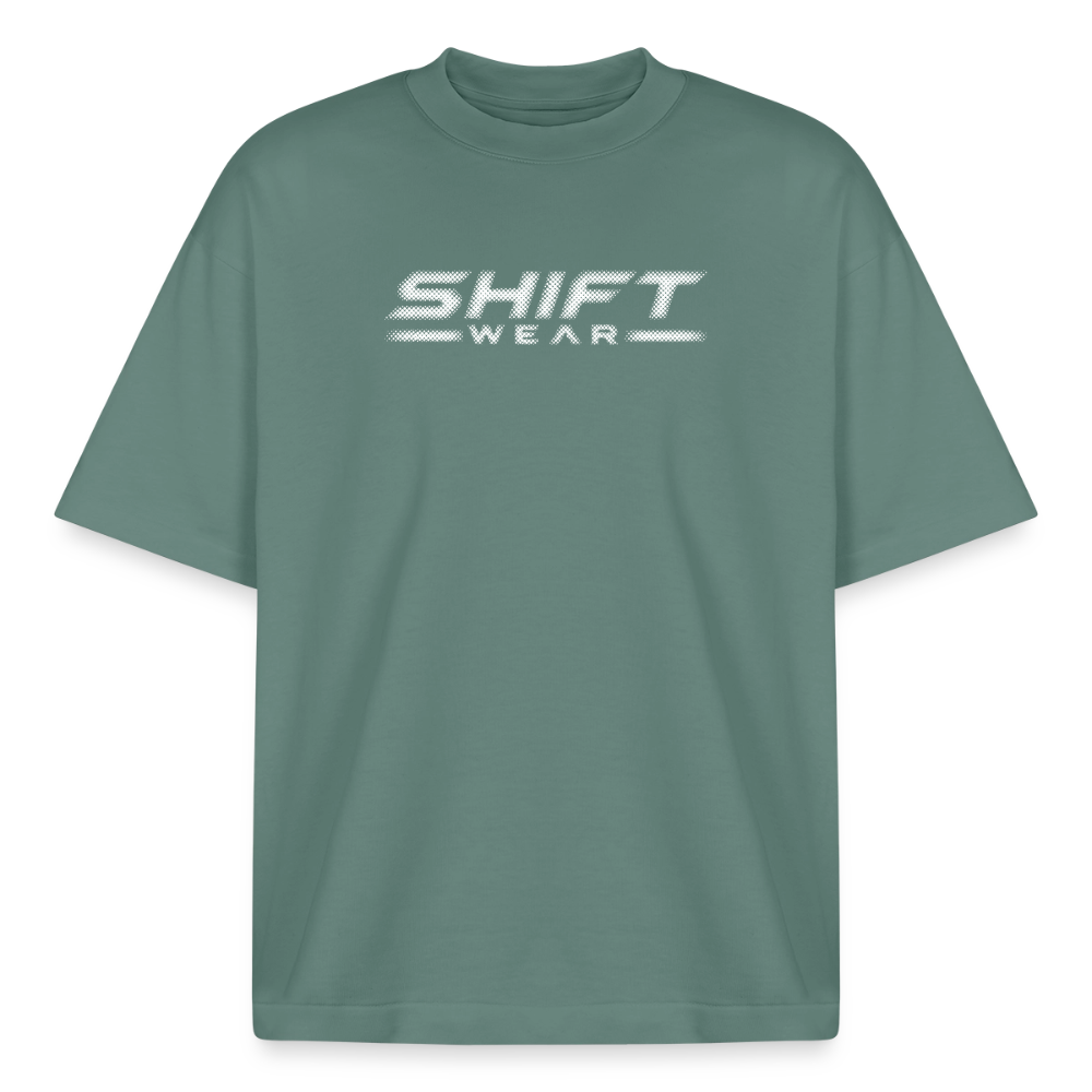 SHIFT Boxy Heavyweight Unisex Tee - Grüner Bucht