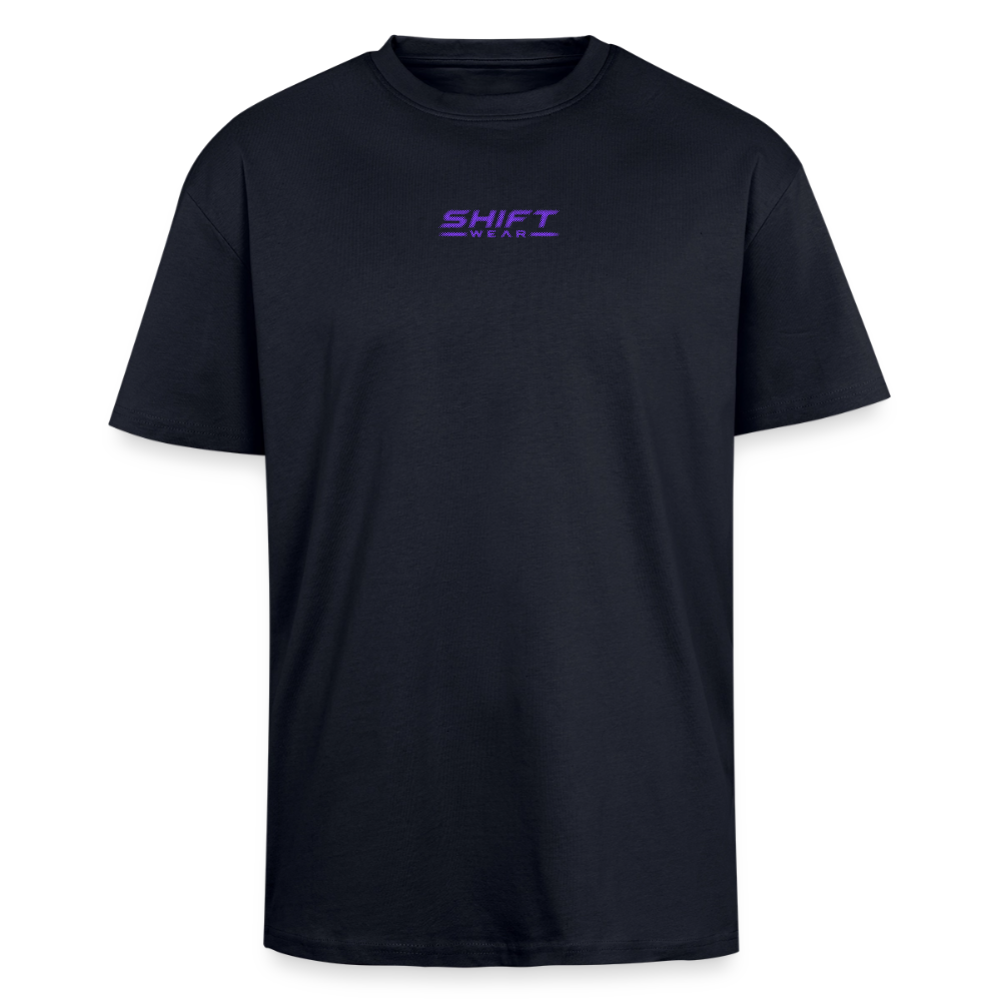Oversized Heavyweight Unisex T-Shirt - French Navy