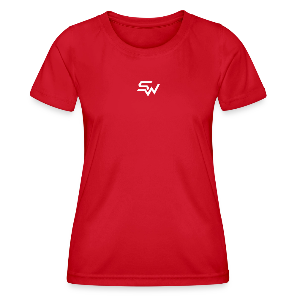 Frauen Funktions-T-Shirt - Rot