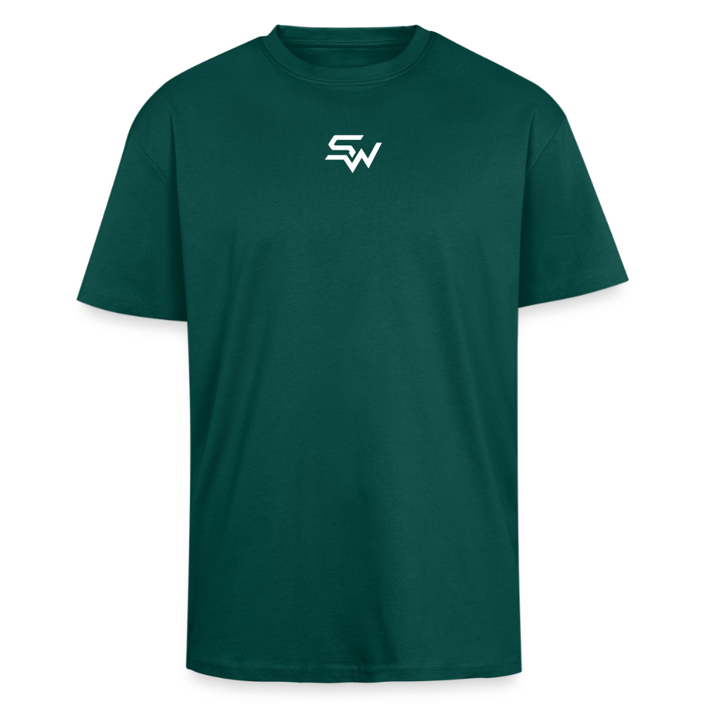 Oversized Heavyweight Unisex T-Shirt - hunter Green