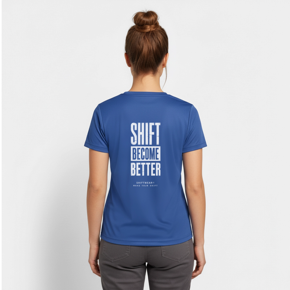 SHIFT Active Tee - Royalblau